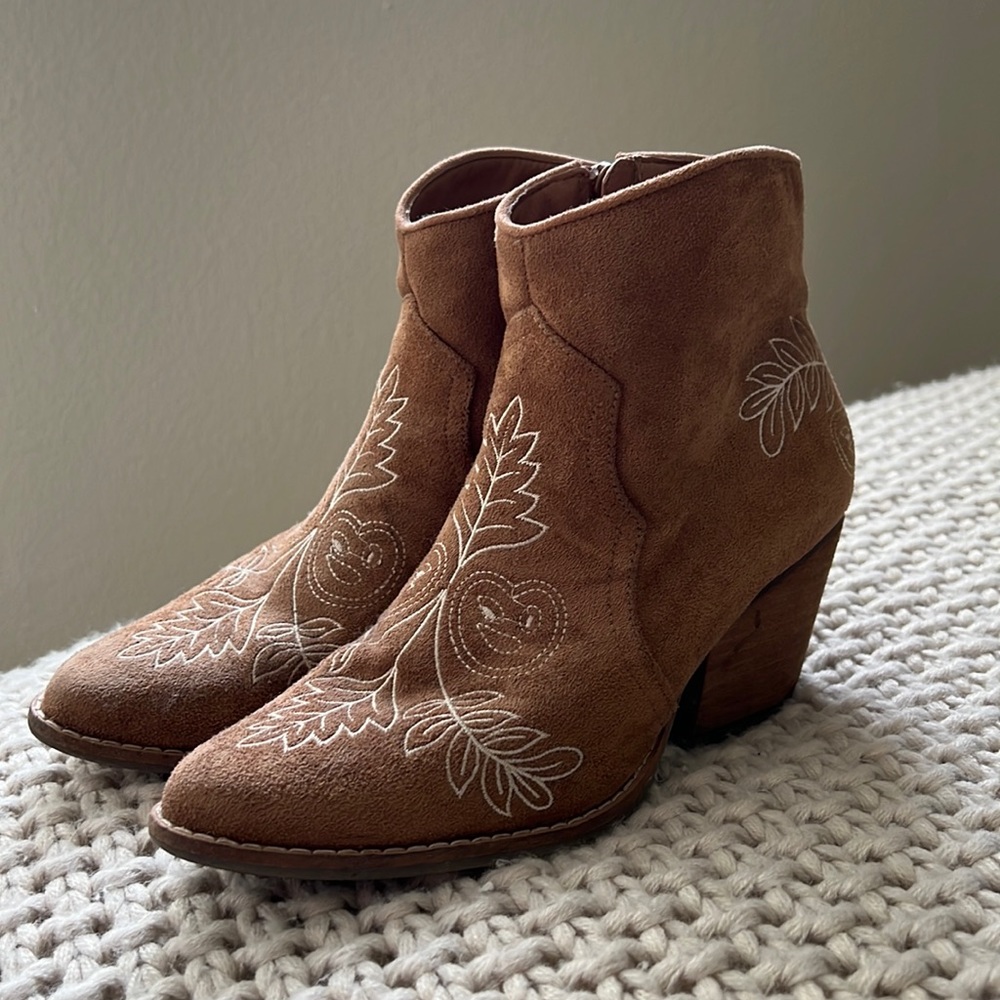 Anthropology western booties